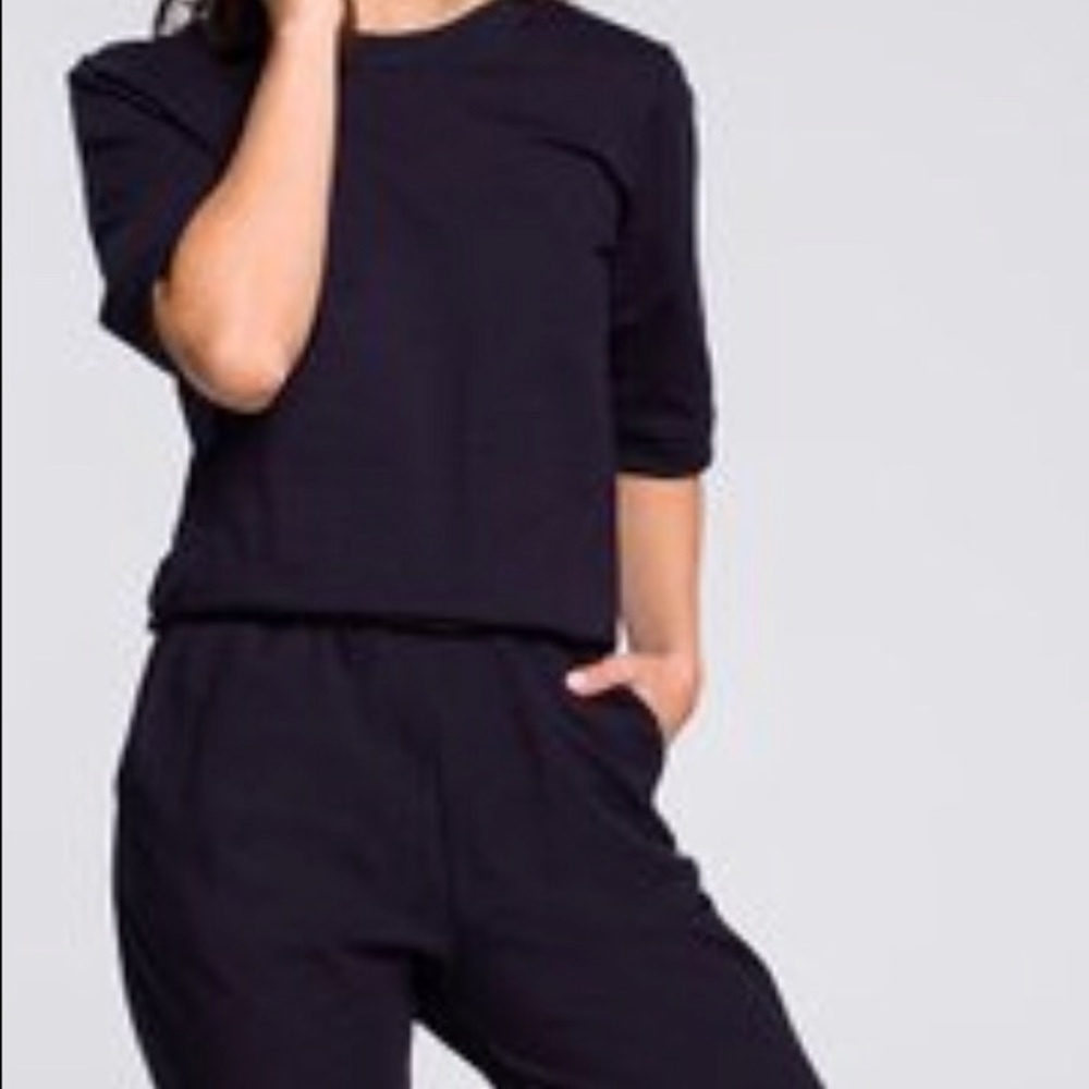Navy Jumpsuit